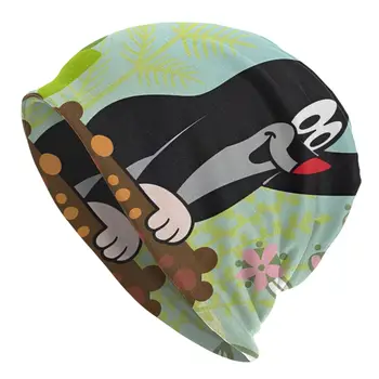 Krtek The Little Mole Skullies, Шапочки, Кепки, Тонкая Шляпа Heelo, Осенне-Весенние Шляпы-Капоты, Мужская И Женская Лыжная Кепка в стиле Хип-Хоп 2