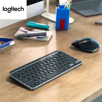 Logitech MX Keys Мини беспроводная клавиатура Bluetooth с перекрестным экраном, офисная бесшумная интеллектуальная подсветка 1