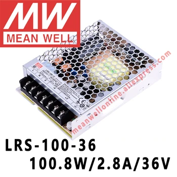 Mean Well LRS-100-36 meanwell 36 В постоянного тока/2.8 А/100 Вт Импульсный источник питания с одним выходом в интернет-магазине 15