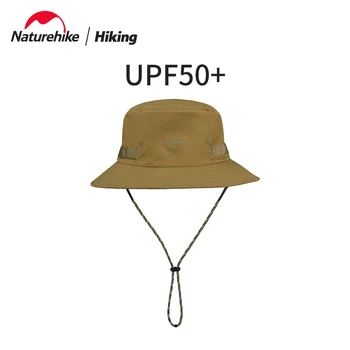 Naturehike Открытый кемпинг Легкая Солнцезащитная Рыбацкая шляпа с защитой от ультрафиолета Удобная Дышащая Рыболовная шляпа UPF50 + 17