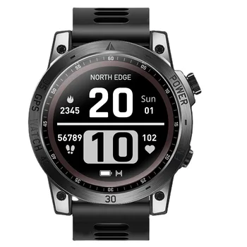 NORTH EDGE 2023 Новые GPS-часы, мужские спортивные смарт-часы, HD AMOLED дисплей, 50 М АТМ, альтиметр, барометр, компас, умные часы для мужчин 15