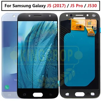 OLED Для SAMSUNG GALAXY J5 2017 ЖК-дисплей J530 J530F J530FN SM-J530F Дисплей Замена сенсорного экрана Для SAMSUNG J5 Pro LCD 4