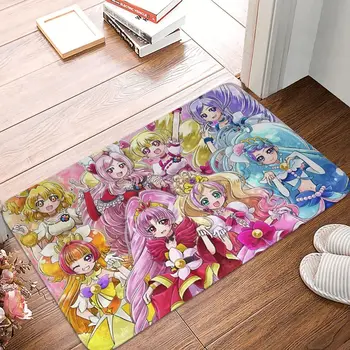Pretty Cure Precure Принцесса Аниме Нескользящий Коврик Свежий Звездный Ковер Гостиная Спальня Коврик Для Молитвы Домашний Декоративный 16