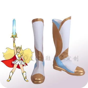 She-Ra и принцессы силы She-ra/обувь для косплея из искусственной кожи