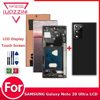SUPER AMOLED NOTE 20 Ultra Дисплей Для SAMSUNG Galaxy Note 20 Ultra N985 N985F Дисплей с Сенсорным экраном Replcement 100% Протестирован
