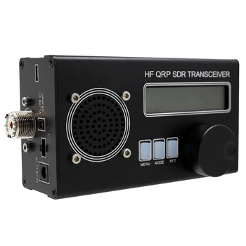 USDX USDR HF QRP SDR Трансивер SSB /CW Трансивер 8-полосный DSP SDR + Микрофон + Аккумулятор емкостью 6000 мАч + Зарядное устройство-EU Plug 12