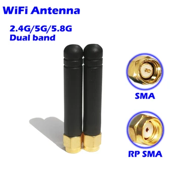 WiFi Bluetooth Антенна 2,4 ГГц 5,8 ГГц 3 дб Aeria для Передатчика FPV-Системы Приемник Itx Материнская Плата PCIe Карта USB Адаптер Zigbee Точка Доступа