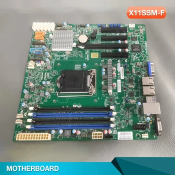 X11SSM-F Для материнской платы сервера Supermicro E3-1200 v6 /v5 7-го/6-го поколения. Core i3 серии 8 SATA3 (6 Гбит/с) IPMI 2.0 LGA1151