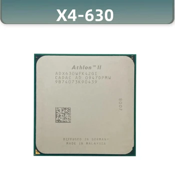 X4 630 X4-630 Четырехъядерный процессор с частотой 2,8 ГГц Процессор ADX630WFK42GI Socket AM3 3