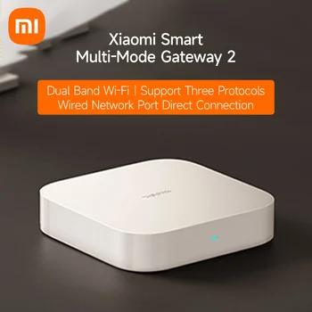 Xiaomi Hub Smart Multi Mode Gateway 2 с двумя портами Wi-Fi 5G и 2.4G RJ45 3 протокола Bluetooth / [Сетка] Двухъядерный процессор Zigbee Type-C 17