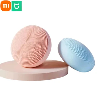 Xiaomi Mijia Щетка для чистки лица Mijia Deep Cleansing Face Мягкая щетина Водонепроницаемый силикон Mi Electric Beauty Sonic Cleanser 4
