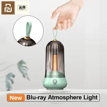 Youpin Zero Blue Light, Ретро-атмосферная лампа, Портативный аромадиффузор, улучшающий сон, Отсутствие Blu-ray Не вредит глазам, светодиодный ночник 9