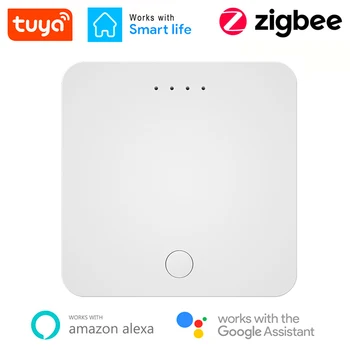 Zigbee Gateway Проводной / Беспроводной / Bluetooth BLE MESH, Многорежимный концентратор, мост для умного дома, приложение Tuya, Дистанционное Управление для Alexa Google 16