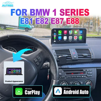 Автомагнитола Linux для BMW 1 Серии E81 E82 E87 E88 Мультимедийный плеер iDrive беспроводной carplay Android auto GPS radio головное устройство 3