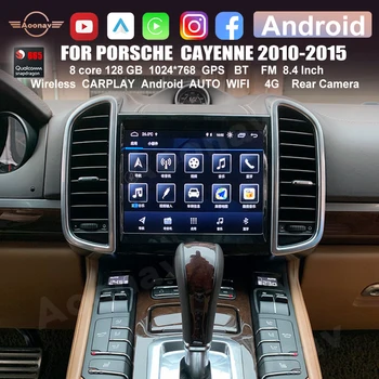 Автомагнитола для Porsche Cayenne 2010 2011 2012 2014-2017 Android Auto Multimedia Player GPS Навигация FM WiFi 8G 128G 2Din