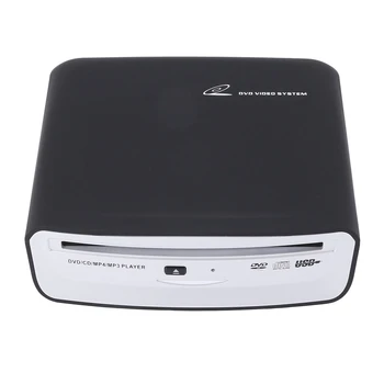 Автомобильный внедорожник Внешняя стереосистема радиоприемник CD/DVD-плеер USB-интерфейс для Android-плеера, радиоаксессуары, черный 16