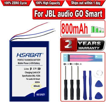 Аккумулятор HSABAT 800mAh для JBL audio GO Smart