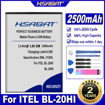 Аккумулятор HSABAT BL-20HI 2500 мАч для аккумуляторов ITEL BL-20HI