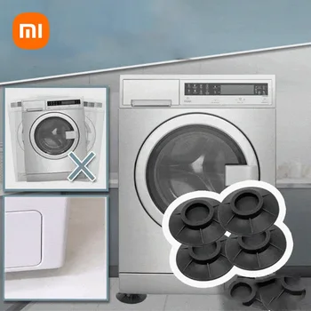 Антивибрационная подушка для ног стиральной машины Xiaomi, Стабилизатор для стиральной машины, Универсальная Подставка для ног, Аксессуары для ванной комнаты 17