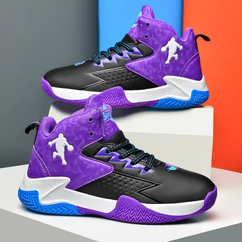 Баскетбольная обувь для мальчиков, Брендовая Спортивная обувь для девочек, Осенняя детская баскетбольная обувь для девочек, Баскетбольная тренировочная обувь EVA 11