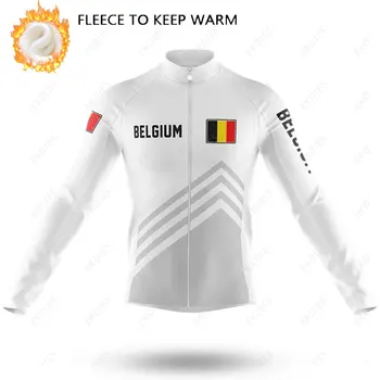 Бельгия, Одежда 2022, Мужские зимние велосипедные майки с длинным рукавом, Джерси для горных велосипедов, велосипедная одежда, теплые велосипедные куртки для верховой езды 14