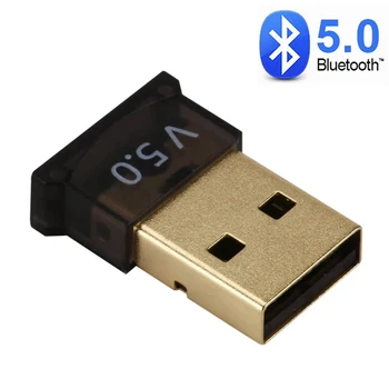 Беспроводной адаптер Bluetooth 5.0 USB-передатчик для портативного компьютера, наушники для ноутбука, аудиопринтер, приемник ключа передачи данных