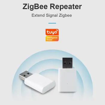 Беспроводной пульт дистанционного управления Zigbee Smart Hub Усилитель сигнала Enhancer Усилитель дальнего действия Zigbee Mesh Network USB Gateway 2