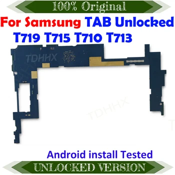 Версия ЕС Для Samsung Galaxy Tab S2 T710 T713 T715 T719 Материнская Плата Wifi 4g Материнская Плата Android Системная Логическая Плата Материнские Платы 10