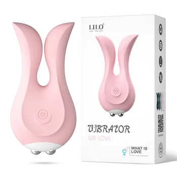 Взрослая самка U-образного кролика, внутренний и внешний двойной ударный прыжок, USB Перезаряжаемый женский мастурбатор, секс-игрушка для взрослых