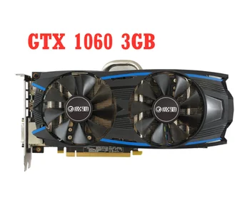 Видеокарты GTX 1060 3GB GPU для GeForce nVIDIA GTX1060 3GD5 SM 192-битная Видеокарта PCI-E X16 HDMI