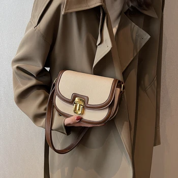 Винтажная женская сумка, модная сумка через плечо, классическая маленькая квадратная сумка с клапаном, мини-сумка-мессенджер, женская сумочка, кошелек, косметичка 15