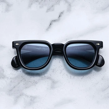 Винтажные модные солнцезащитные очки JACQUES VENDOME Уникальный дизайн в форме совы, ацетатные линзы TAC толщиной 10 мм, женские мужские линзы AAA + оригинального качества 5