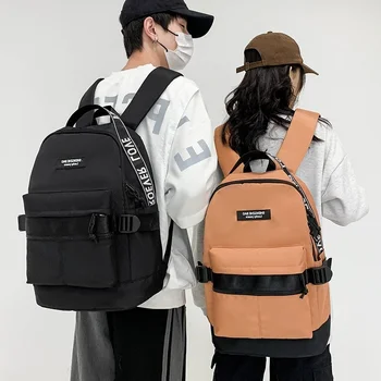 Вместимость рюкзака Нейлоновые Большие Водонепроницаемые уличные женские дорожные рюкзаки Модный Дизайн Рюкзаки для хранения Студенческие школьные сумки