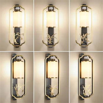 Внутренние настенные светильники TEMAR Современные латунные креативные светодиодные бра для украшения дома 5
