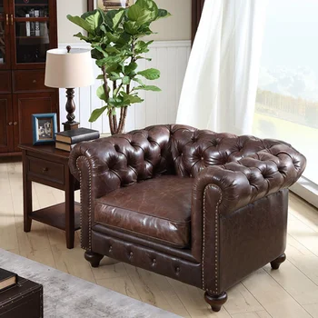 Водонепроницаемый Современный диван для гостиной из натуральной кожи Роскошный диван для гостиной Напольный Одноместный Диваны Wohnzimmer Товары для дома