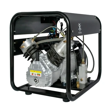 Воздушный компрессор TUXING 4500Psi 300Bar PCP Электрический воздушный компрессор высокого давления с автоматической остановкой для заправки баллона для подводного плавания TXED012