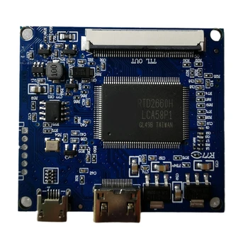 Высокосовместимый ЖК-Дисплей TTL Драйвер Платы Контроллера Mini 50PIN Для 7300101463 1024x600 TFT ЖК-Экран X6HB 12