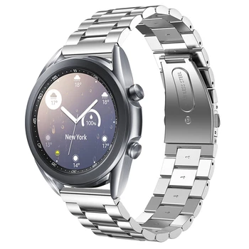 для galaxy watch 3 45 мм 41 мм активный 2-полосный ремешок для samsung Gear S3 Frontier galaxy watch 46 мм huawei watch gt 2e ремешок 20 мм 22 мм