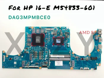 Для HP 16-E M54833-601 DAG3MPMBCE0 Материнская плата ноутбука M54835-001 с процессором AMD R5-5600 RTX3060 GPU 100% протестирована работа M54833 6