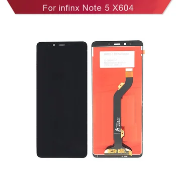 Для Infinix Note 5 Stylus X604 X605 ЖК-экран с сенсорным экраном, дигитайзер в сборе, Полная замена дисплея 7