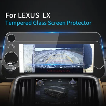 Для LEXUS LX Screen Protector 2023 lx500/600 Carplay Защитная пленка из закаленного стекла Автомобильные наклейки Видео Автомобильные аксессуары 8