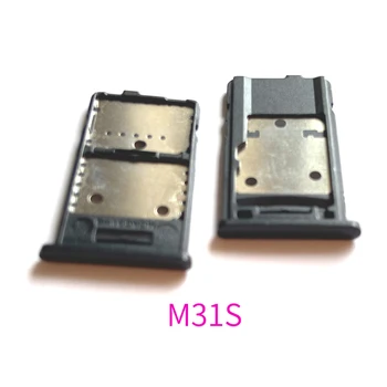 Для Samsung Galaxy M31S M317F лоток для SIM-карт держатель слота SD 5