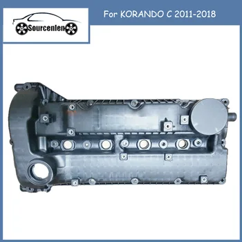 Для Ssangyong оригинальная крышка головки блока цилиндров для KORANDO C 2011-2018 # OEM 6710160705 15