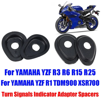 Для YAMAHA YZF R1 R3 R6 R15 R25 TDM 900 TDM900 XSR700 XSR 700 Аксессуары Для Мотоциклов Переходники Указателей Поворота Распорки 7