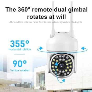 Для камеры A13 1080P Wifi Surval Защита безопасности 360 ° панорама Интеллектуальное ночное видение Домашняя видеокамера внутренней связи