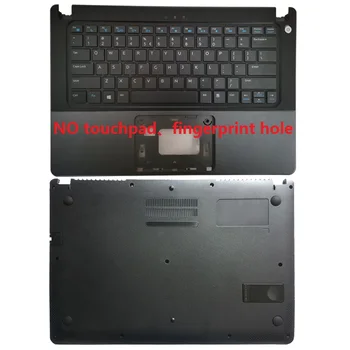 Для ноутбука DELL vostro V5460 5460 5470 V5480 клавиатура ноутбука США с верхней подставкой для рук БЕЗ отверстия для отпечатков пальцев/Нижней крышкой корпуса