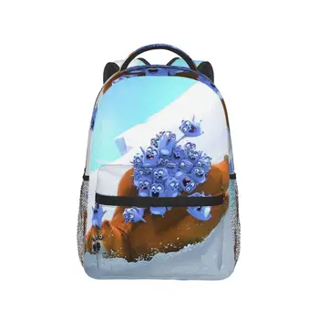 Дорожные рюкзаки Grizzy и The Lemmings большой вместимости Grizzy Les Lemmings, новая сумка с рисунком для подростка
