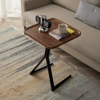 Европейский журнальный столик простой угловой небольшой боковой прикроватный шкаф мобильный центр квартирный журнальный столик диван tisch Furniture XYCT 6