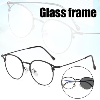 Женские очки, блокирующие синий свет, от напряжения глаз, модные очки в металлической оправе для женщин, мужские очки для чтения, компьютерных игр 2021 г.