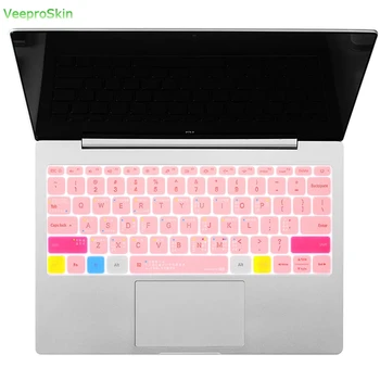 Защитная пленка для клавиатуры ноутбука из экологически чистого силикона, светящаяся в темноте, Win 10, чехол для клавиатуры ноутбука Intel для Xiaomi Air 12.5